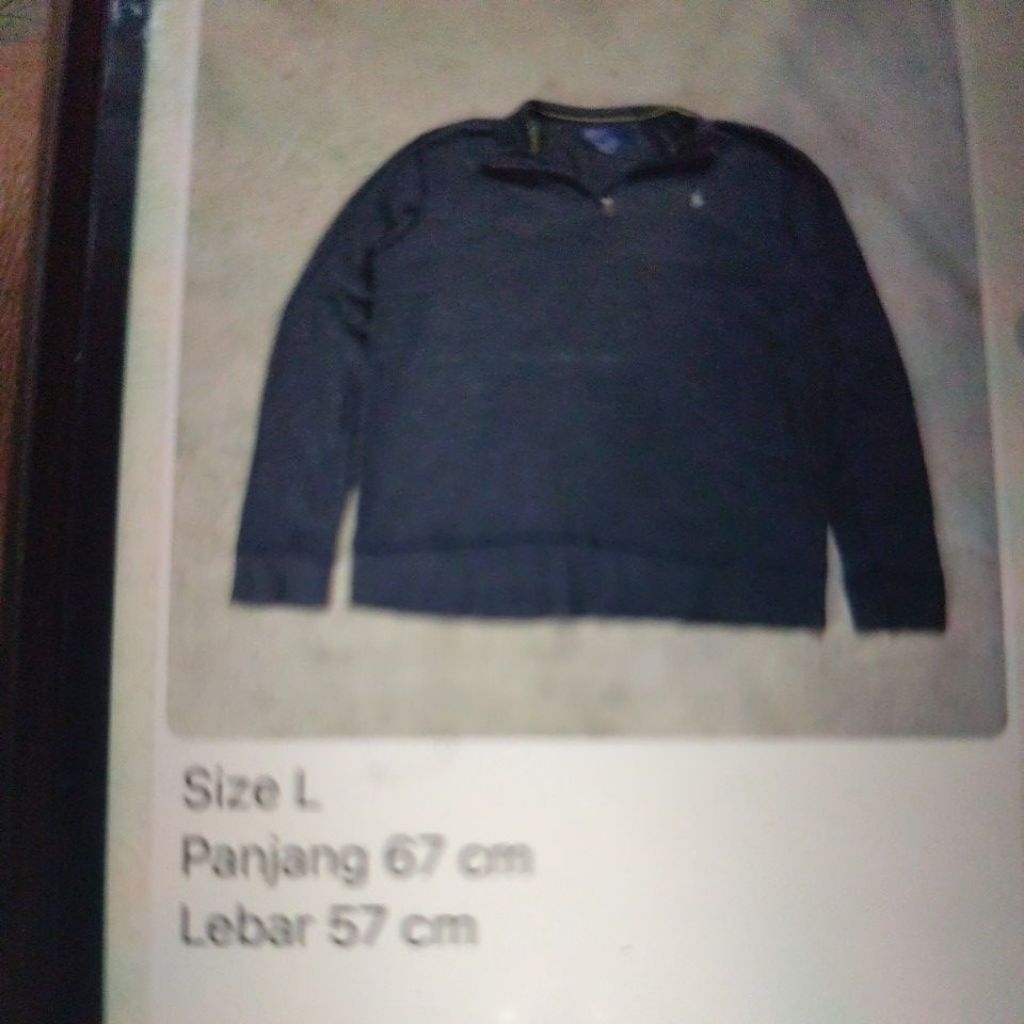 PESANAN RLPH LRN - grey, sz L