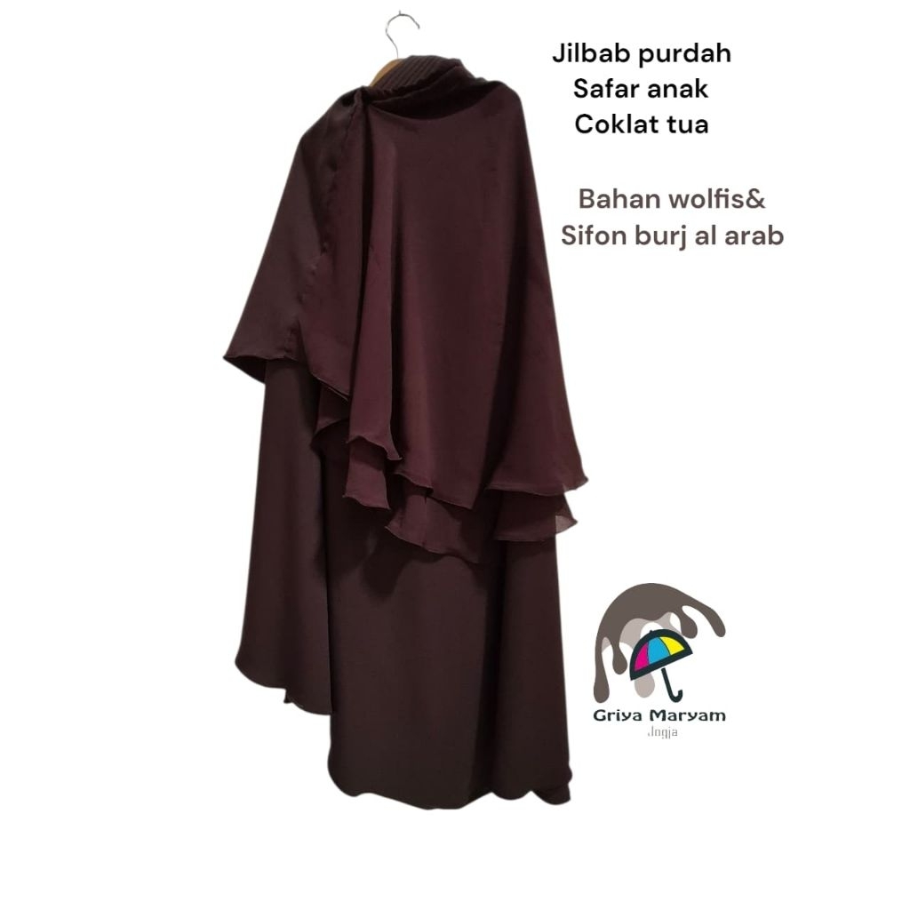 jilbab purdah safar anak