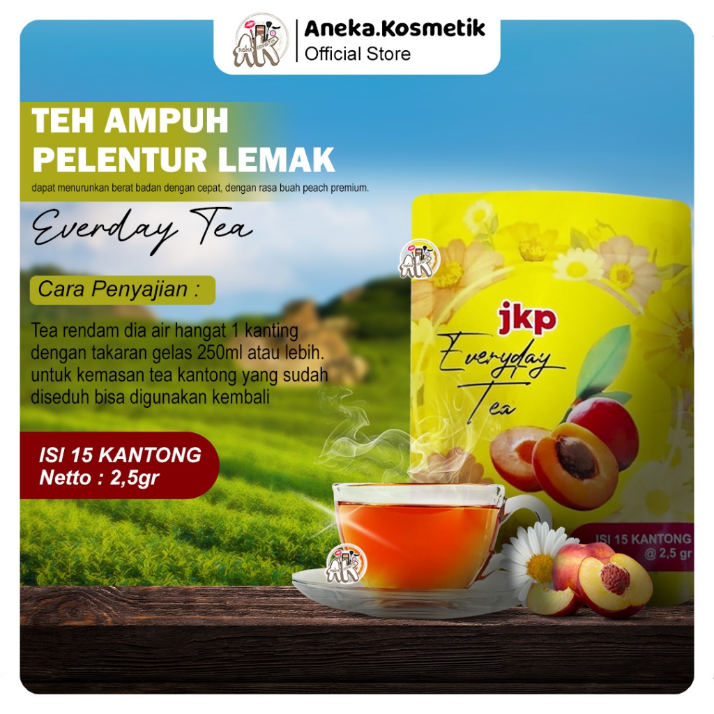 

JKP JAMU EVERYDAY TEA ISI 15 KANTONG ( TEH HERBAL )