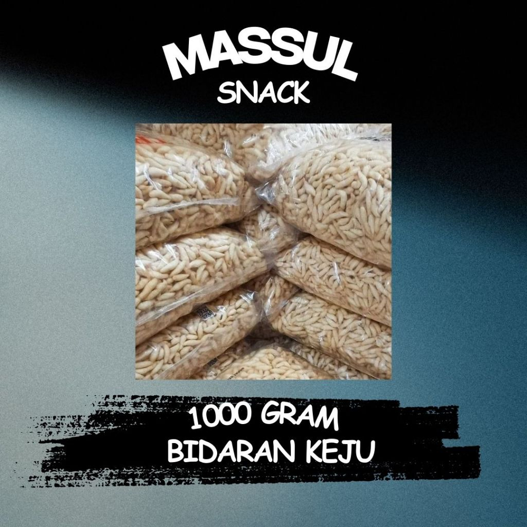 

[1kg] Bidaran Keju Premium Camilan Telur Gabus