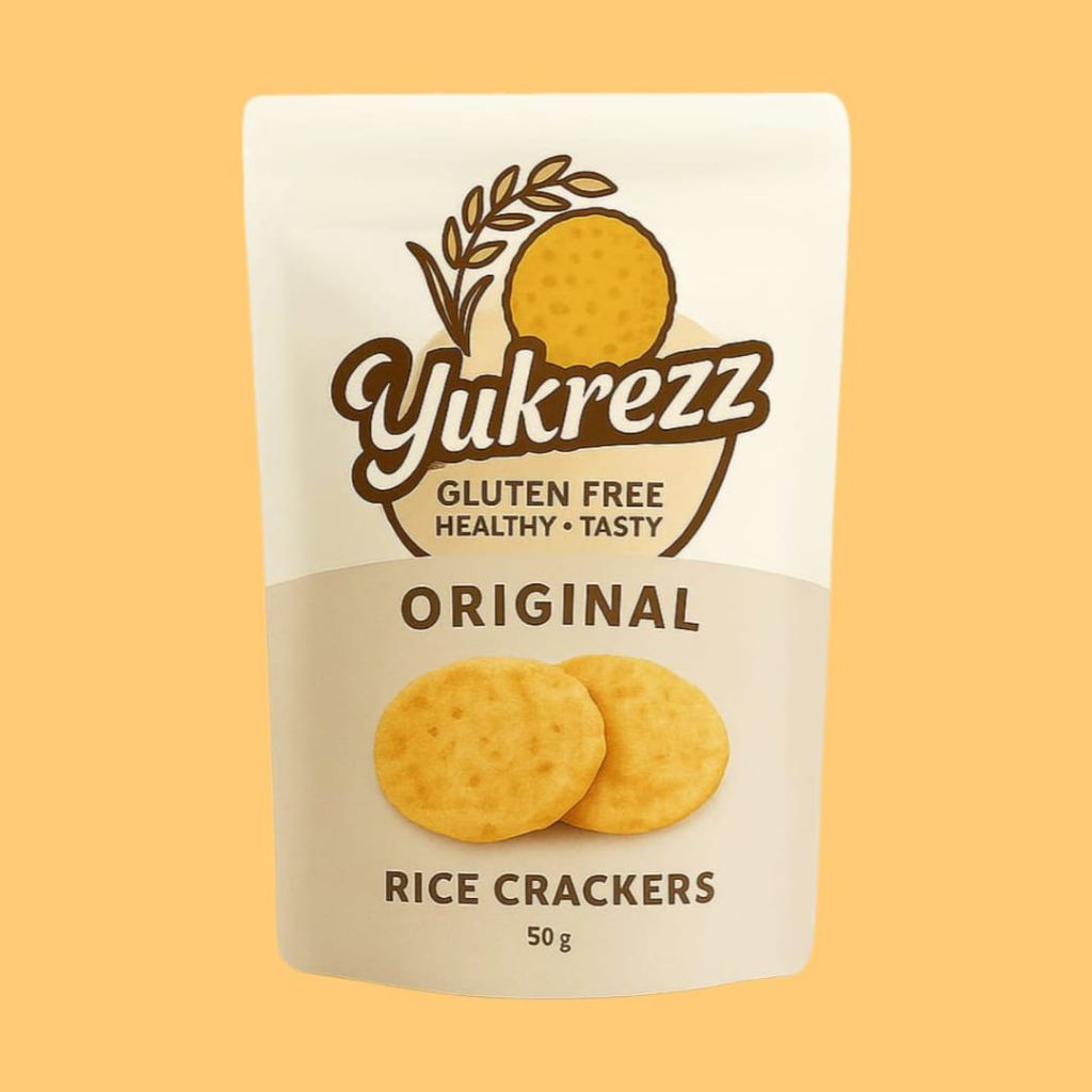 

Yukrezz Rice Crackers enak manis gurih pedas 50 gram