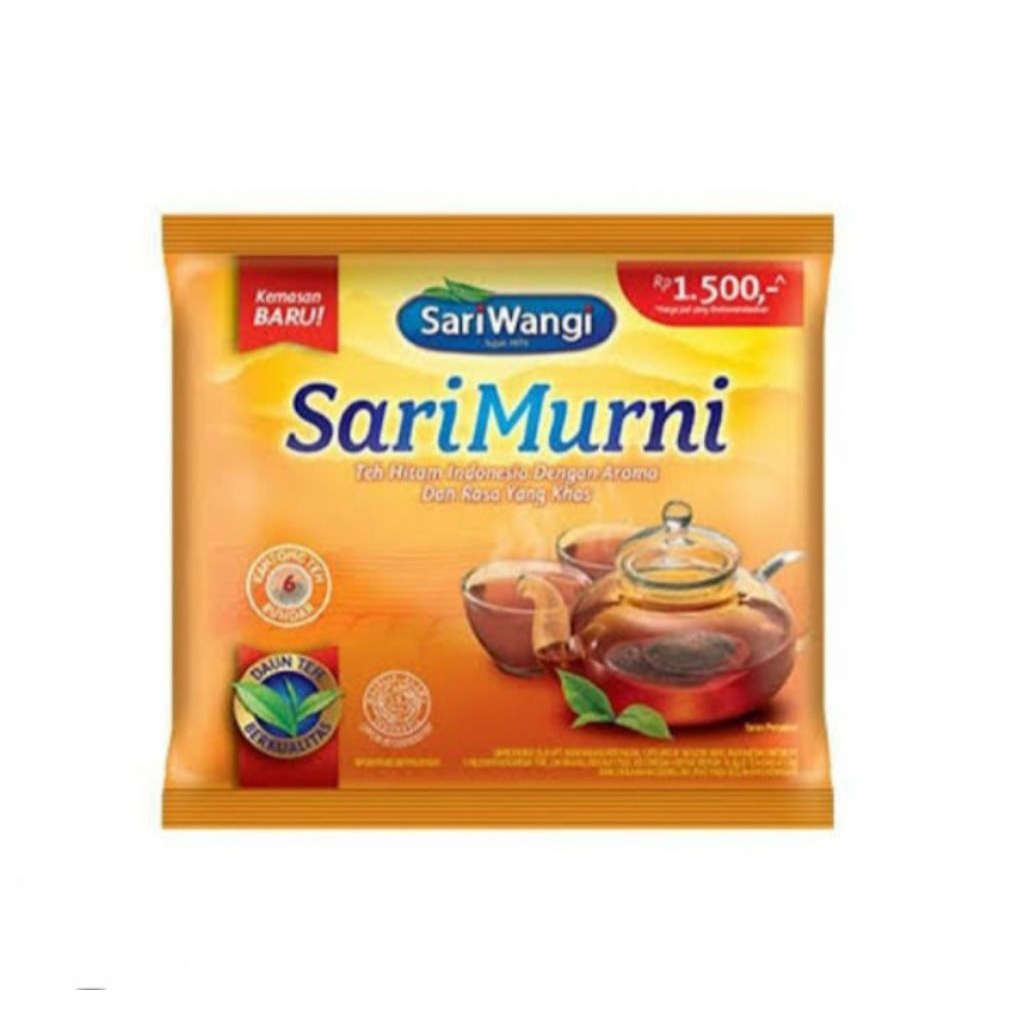 

sarimurni saset/ teh kantong bundar sarimurni