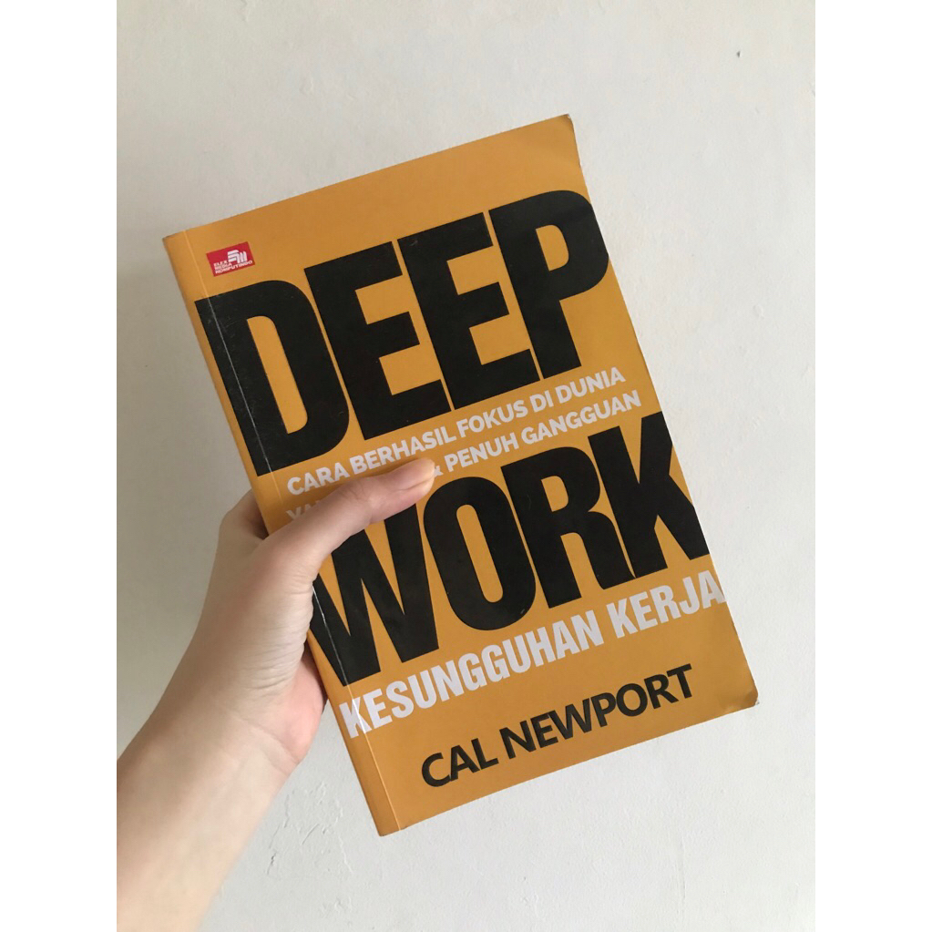 [PRELOVED] CAL NEWPORT - Deep Work (Bahasa Indonesia)