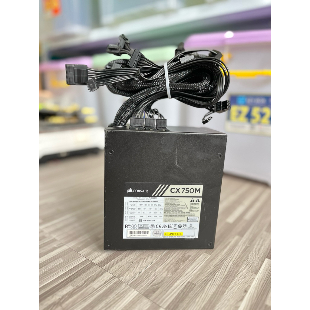 PSU GAMING CORSAIR CX750M 80+ BRONZE MODULAR