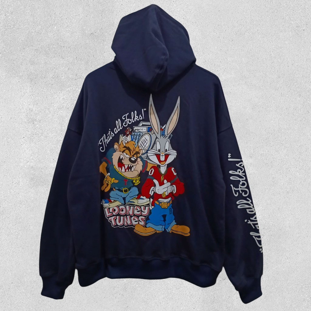 HOODIE CARTOON / LOONEY / TAZMANIA & BUGS