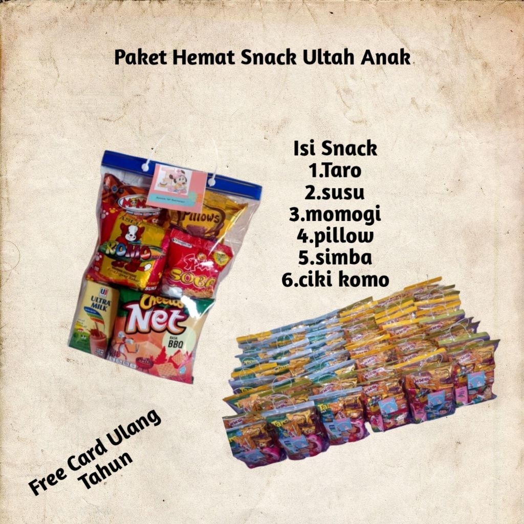

Paket Ulang Tahun Anak - Bingkisan Ulang Tahun Anak - Souvenir Ulang Tahun Anak - Snack Ulang Tahun Anak
