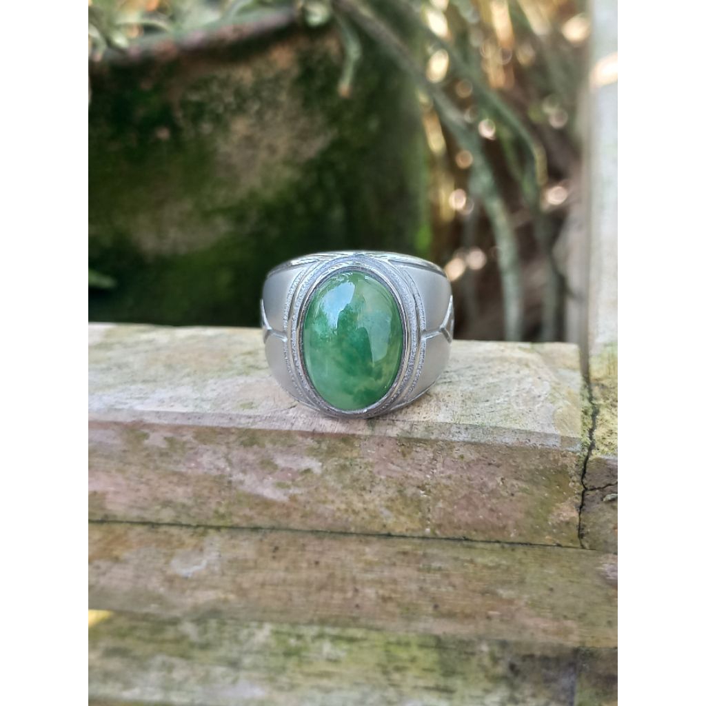 Batu Akik Indocrase lumut Sungai Dareh