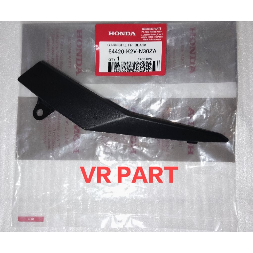 Garnis FR Garnis sayap depan samping kiri vario 125 Led New k2V  64420 K2V N30ZA original