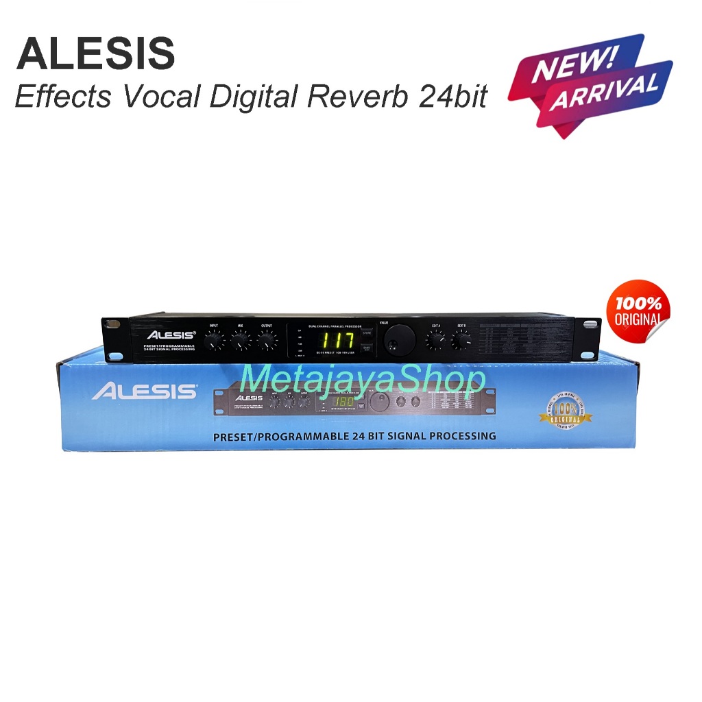 Effect Vocal Alesis Microverb4 Digital Effect Vocal Processing 24Bit