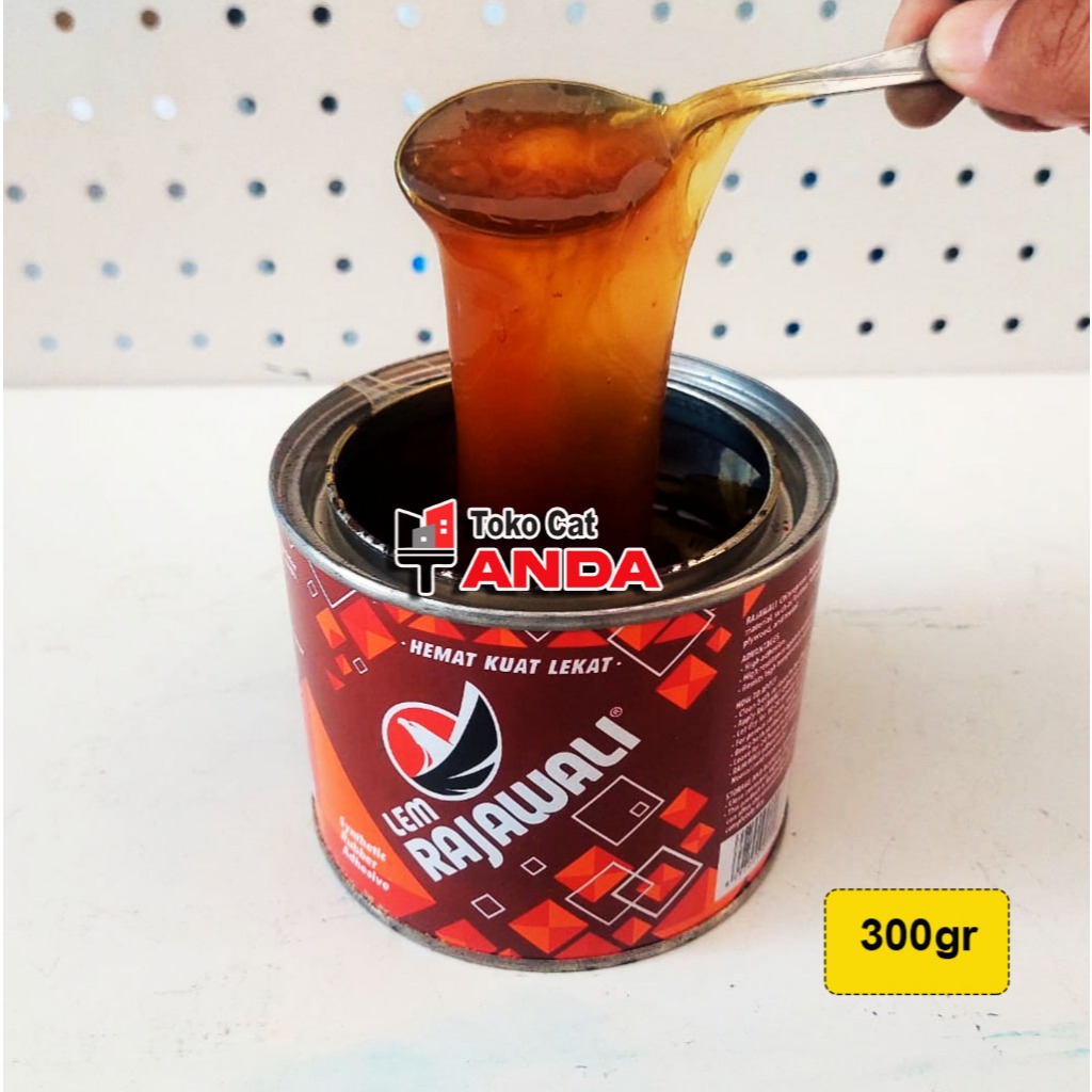 Lem kuning Aibon Serbaguna 300gram 185 gram - Lem Kuning Rajawali - Lem sepatu Sandal kulit plastik