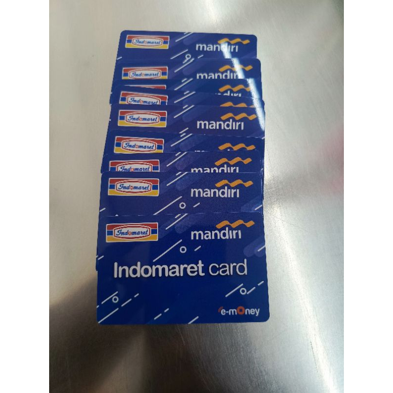 Mandiri Original Emoney Card Etoll Indomaret Card