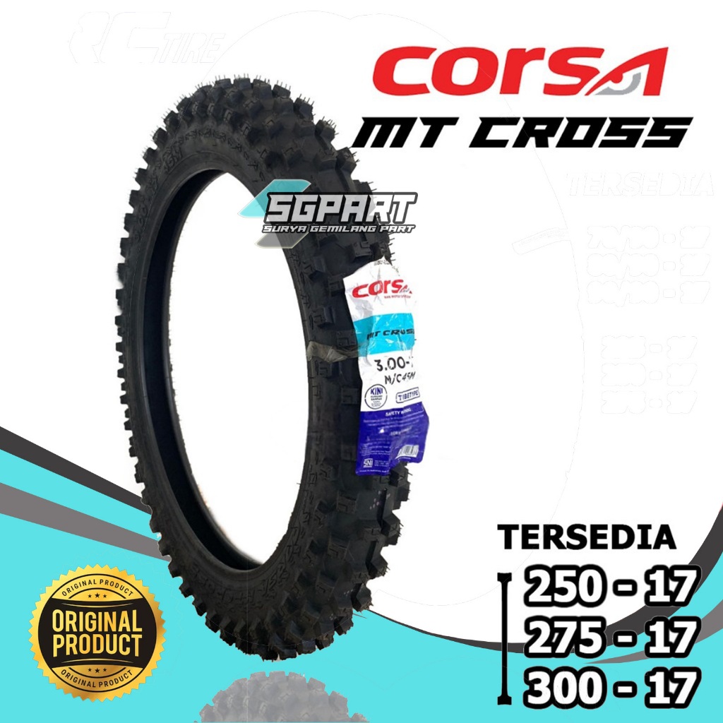 Ban Trail Corsa MT CROSS Ring 17 250-17 275-17 300-17