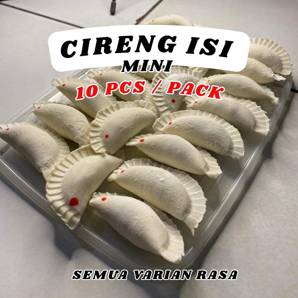 

Cireng Isi Mini Jando Mercon 10Pcs / Pack 6Varian Rasa