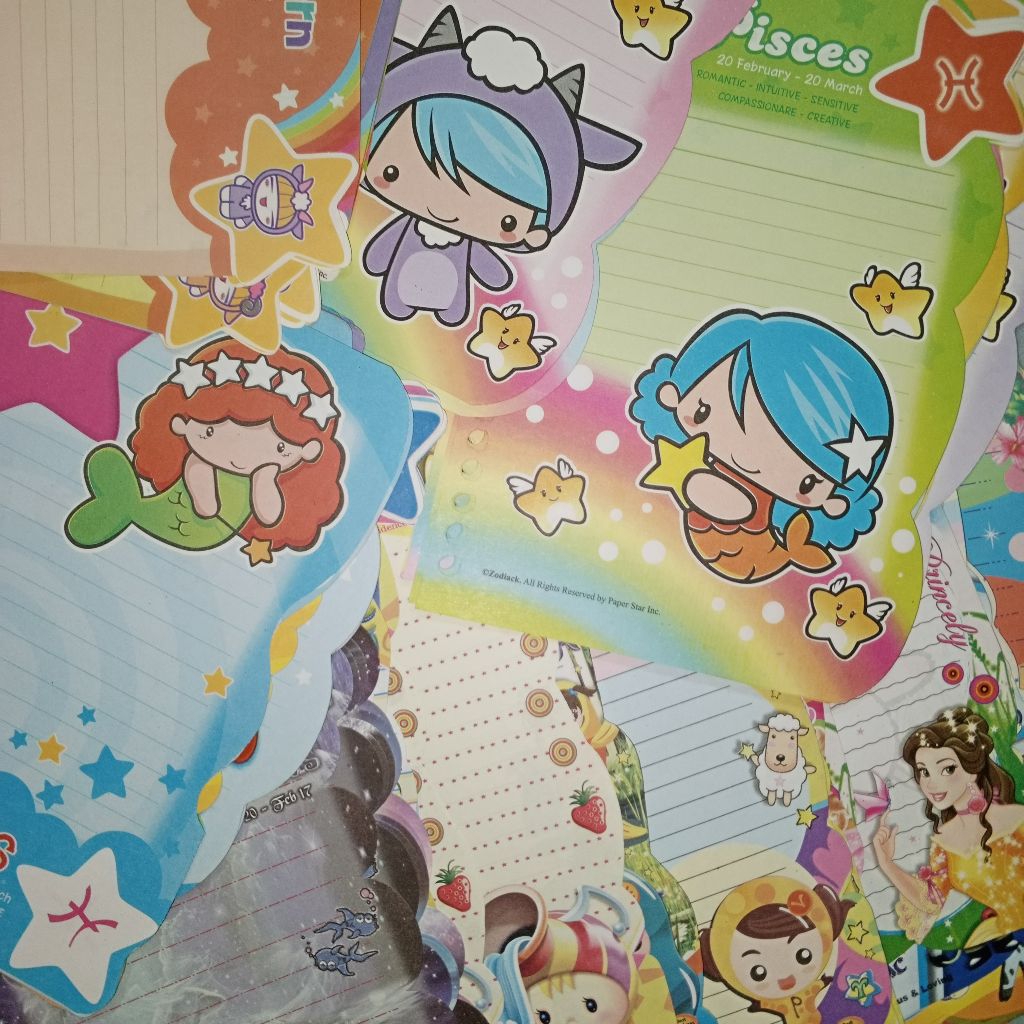 

[ MINIMAL ORDER 5 LEMBAR ] VOL 1 ZODIAC KERTAS BINDER NON HARVEST LANGKA KIKY MARVELOUS FELICIA LOOSE LEAF ISI REFILL SATUAN ECERAN SERI ZODIAC GALERY CAPRICORN AQUARIUS PISCES ARIES TAURUS GEMINI CANCER LEO VIRGO LIBRA SCORPIO SAGITARIUS