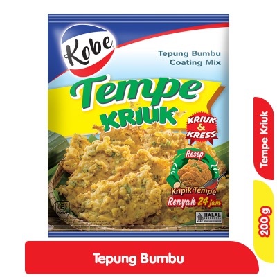 

TEPUNG TEMPE KRIUK 200 GR - KOBE