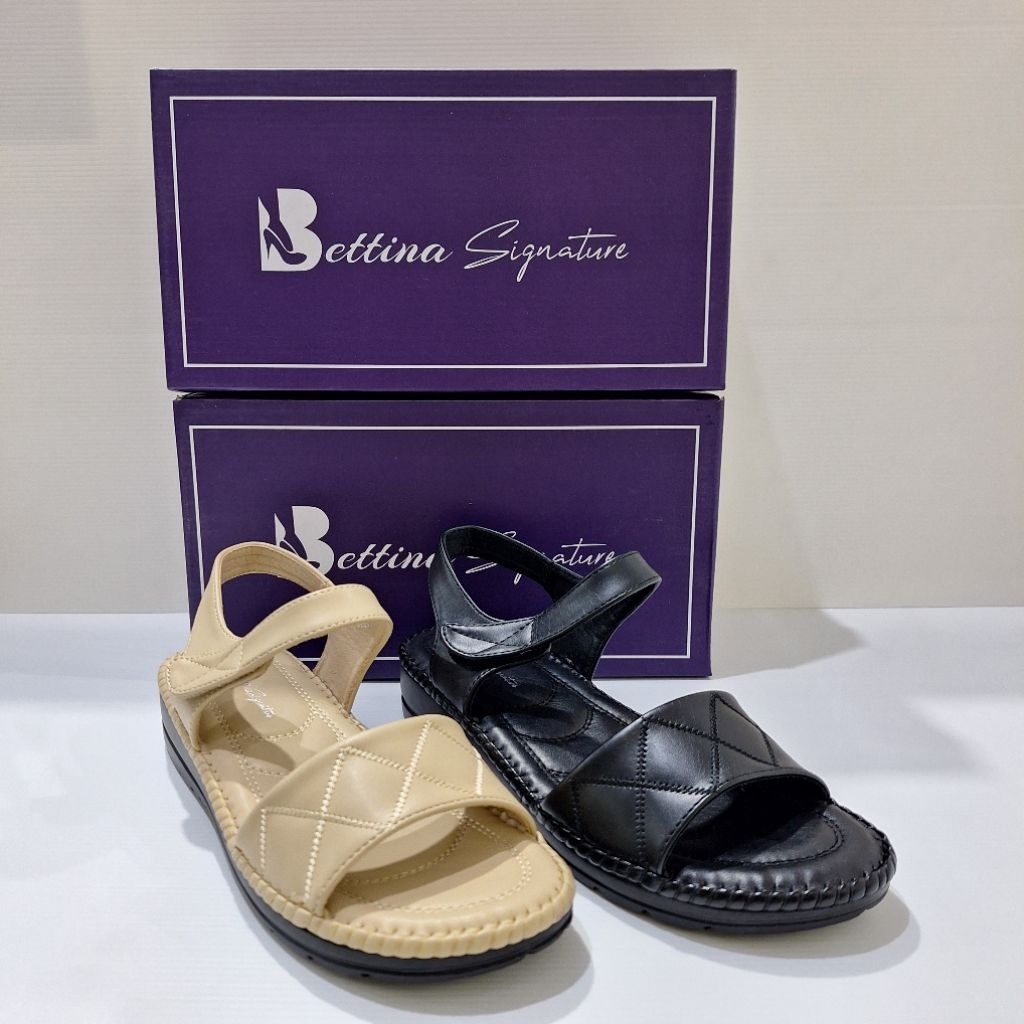 Sandal selop tali belakang wanita BETTINA C501-BS2007 ORIGINAL