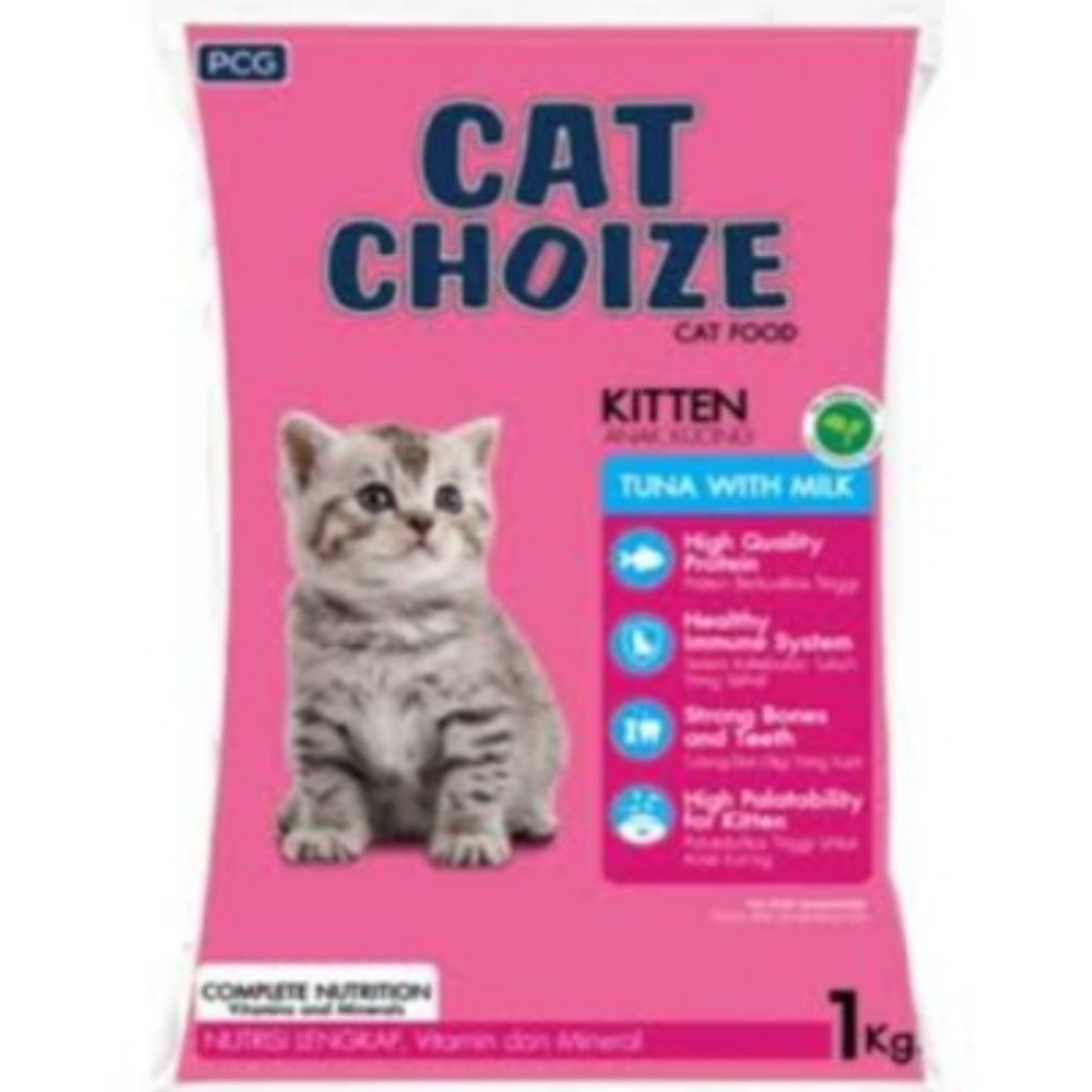 CAT CHOICE KITTEN TUNA 1KG FRESHPACK