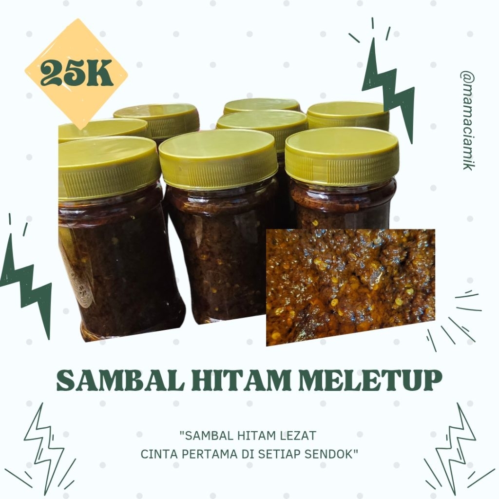 

Sambal Hitam Meletup