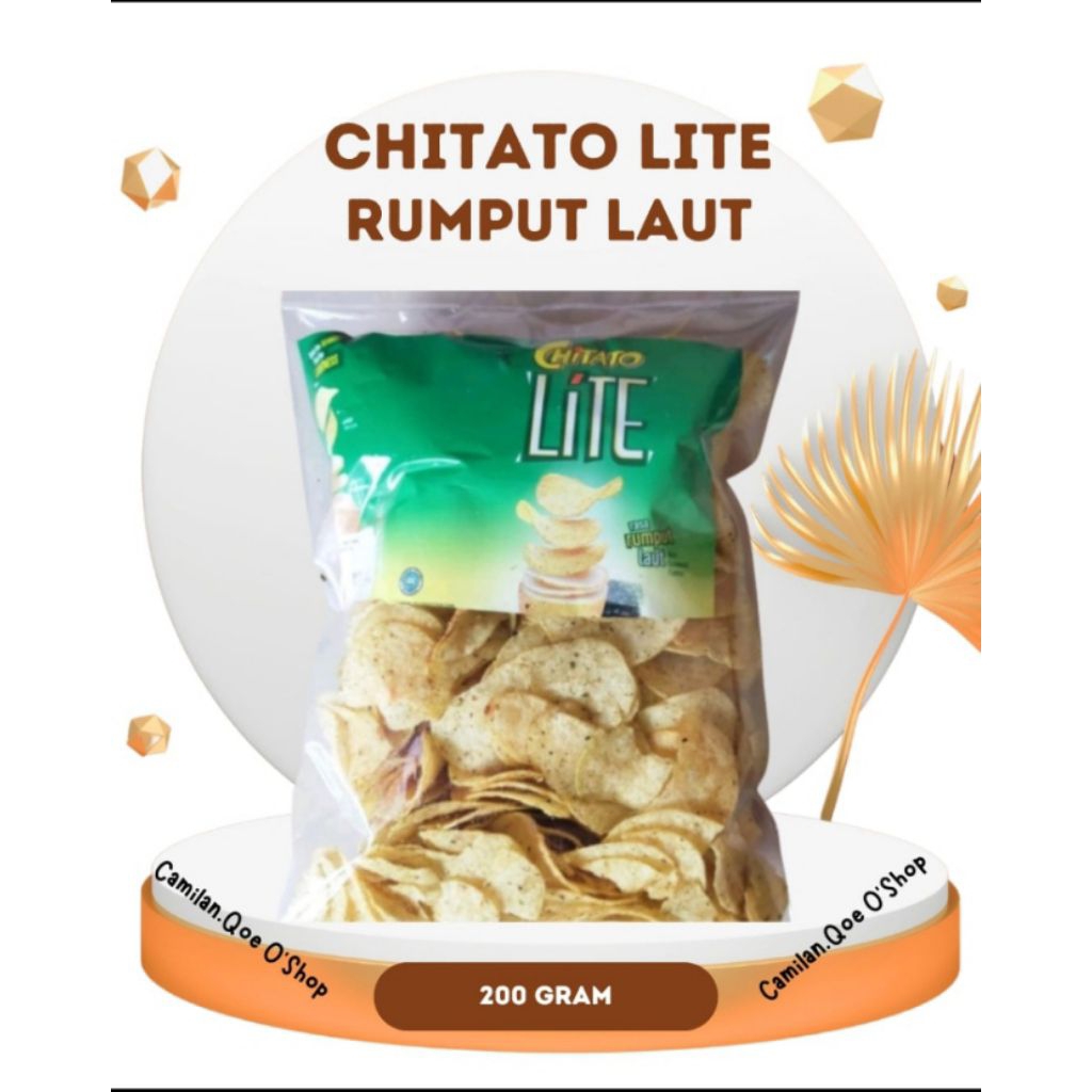 

Chiki Chitato lite 200 gram - snack ORI renyah