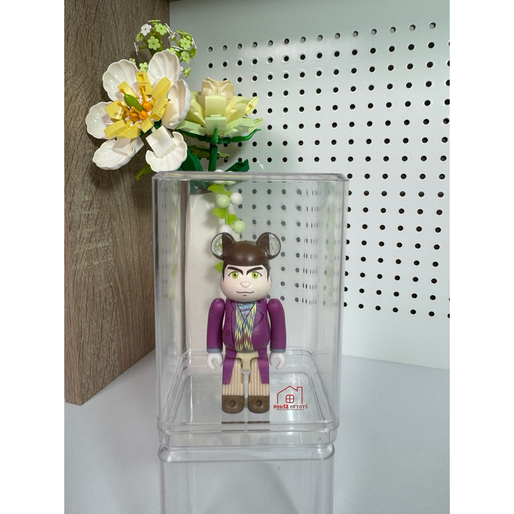 BEARBRICK Willy Wonka 100%