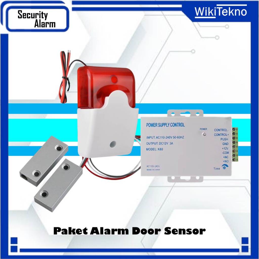 Paket Alarm Door Sensor - Alarm Pintu