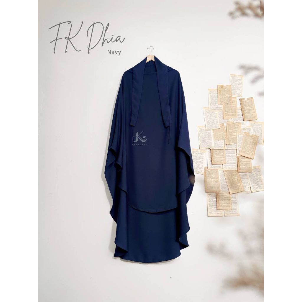 Preloved French khimar by Kenahaya