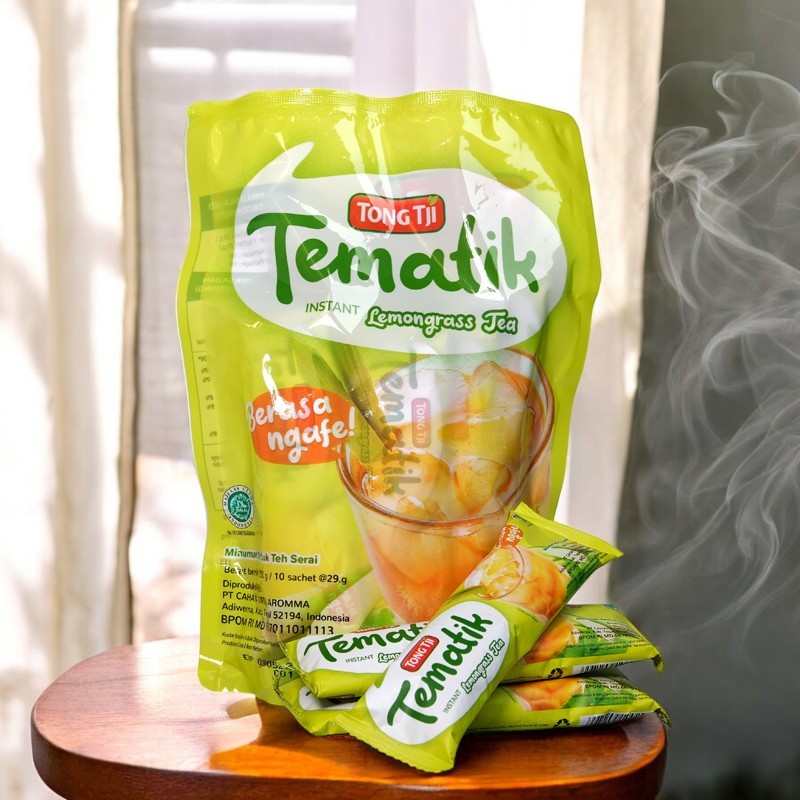 

[oddsolshop] pekanbaru/Tong Tji Tematik Instant Lemongrass Tea Lemon Grass Bubuk Minum Teh isi 10