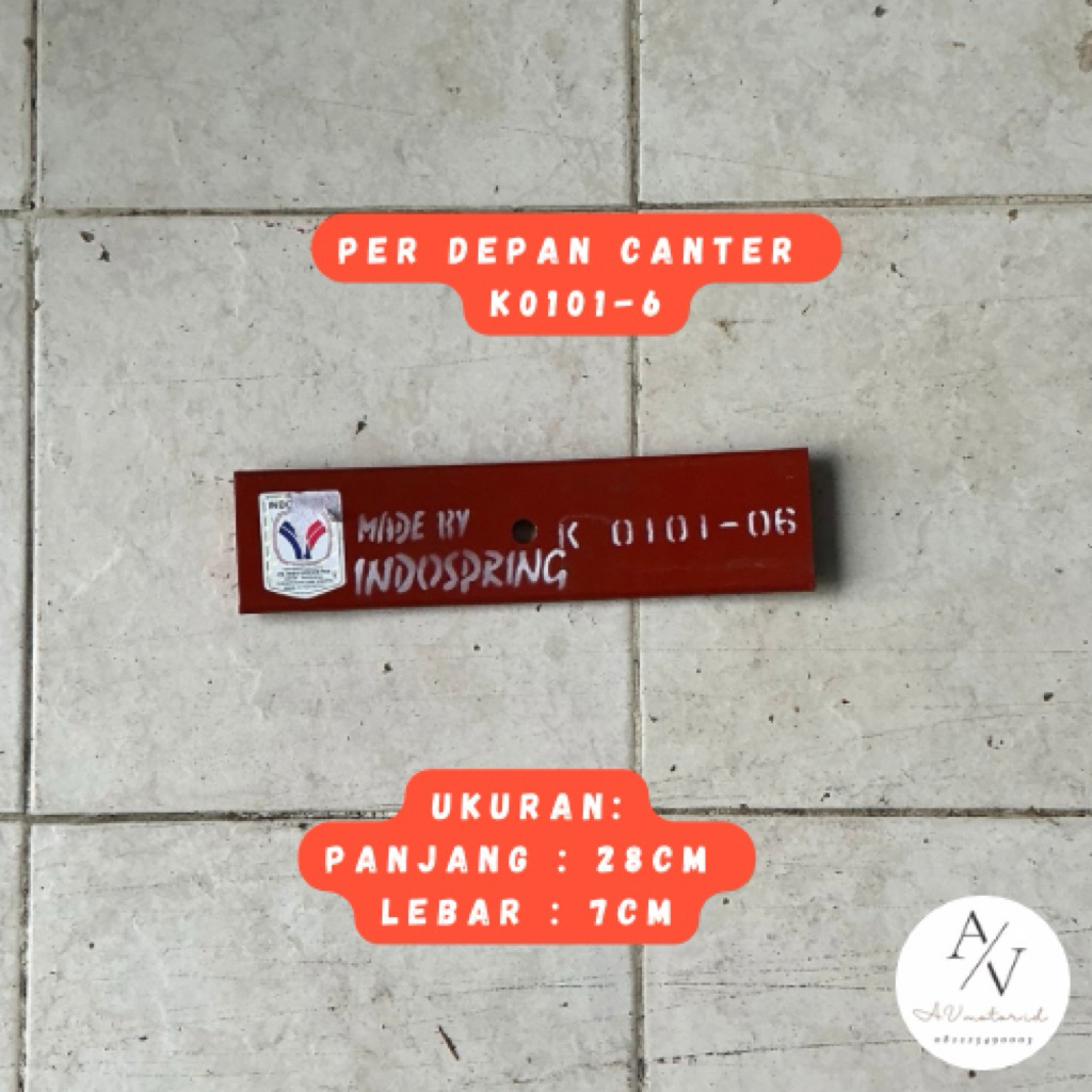 Per Depan canter No 6 / per Ps125 / per / per mitsubishi canter 125Ps k0101 - 6 / pir induk Coltdies