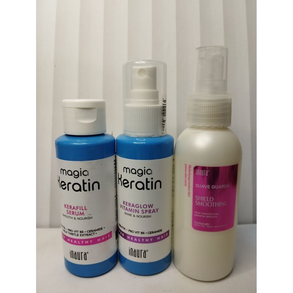 Preloved Magic Keratin Inaura Kerafill Keraglow