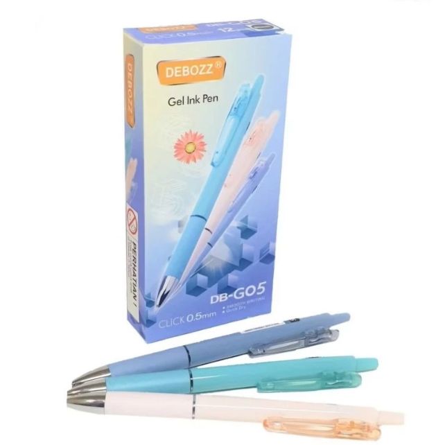 

Bolpen Gel Debozz DB-G05 0.5mm Click