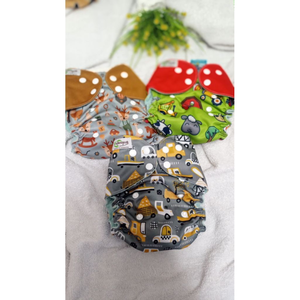 preloved like new, clodi ningrat front snap reguler