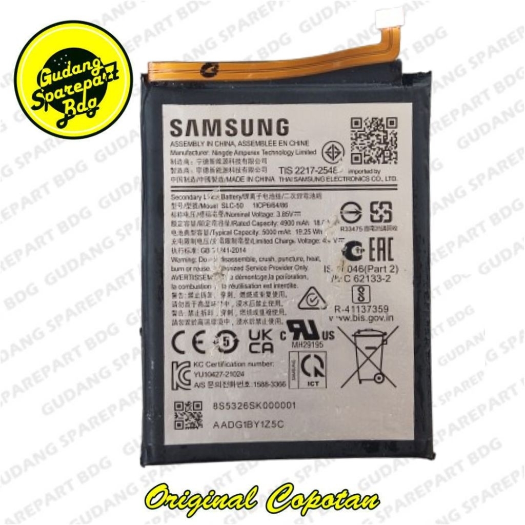 Baterai Samsung Galaxy A03 Core SLC-50 Second Copotan