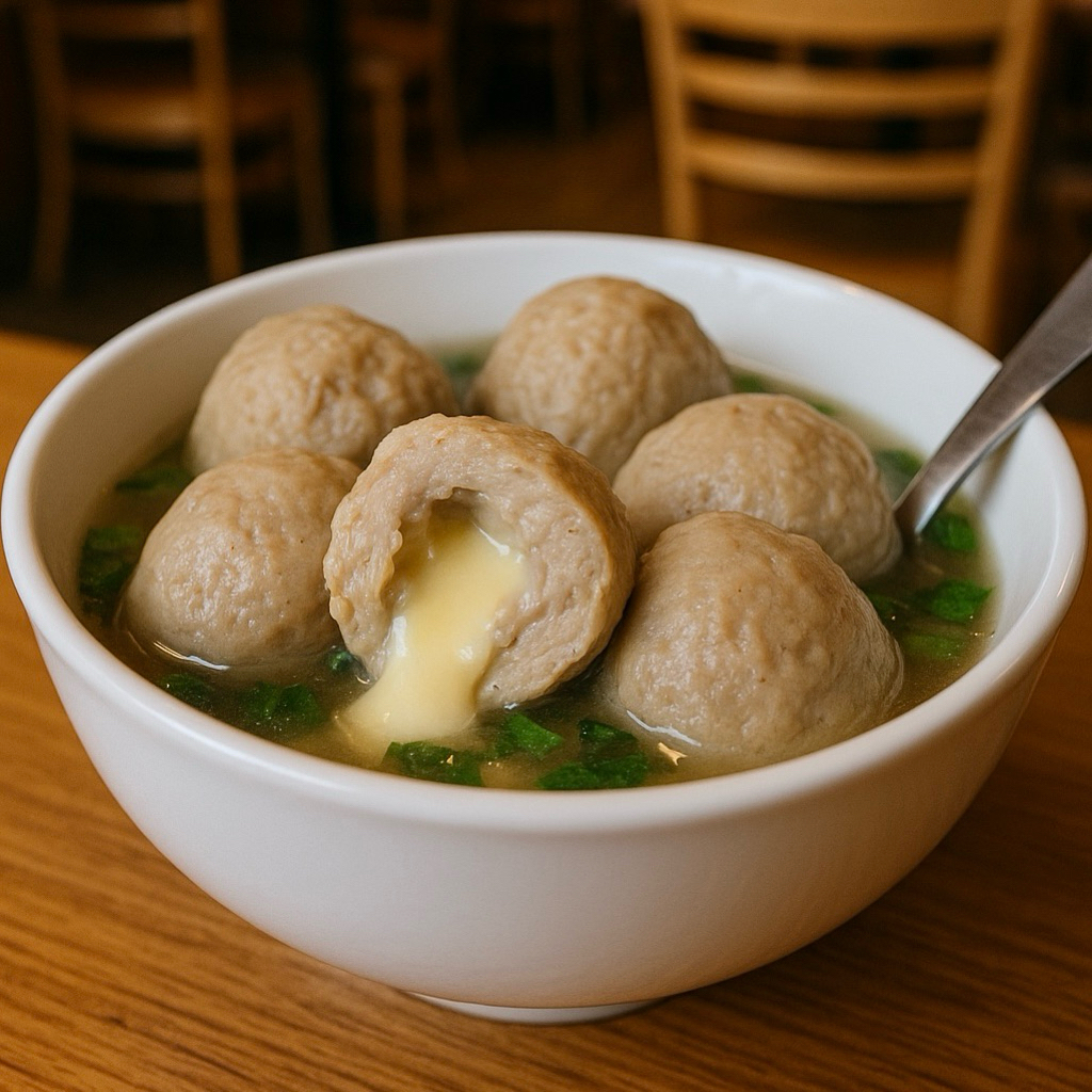 

Bakso Ayam Keju / Puyuh / Original Homemade Buatan Yuki + Mie + Bumbu Bawang
