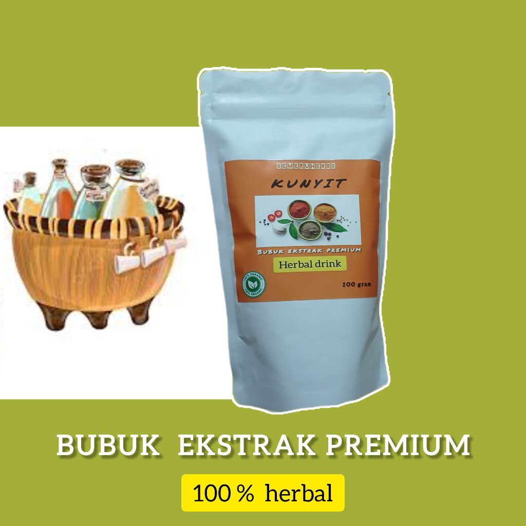 

KUNYIT /bubuk ekstrak 100 gram