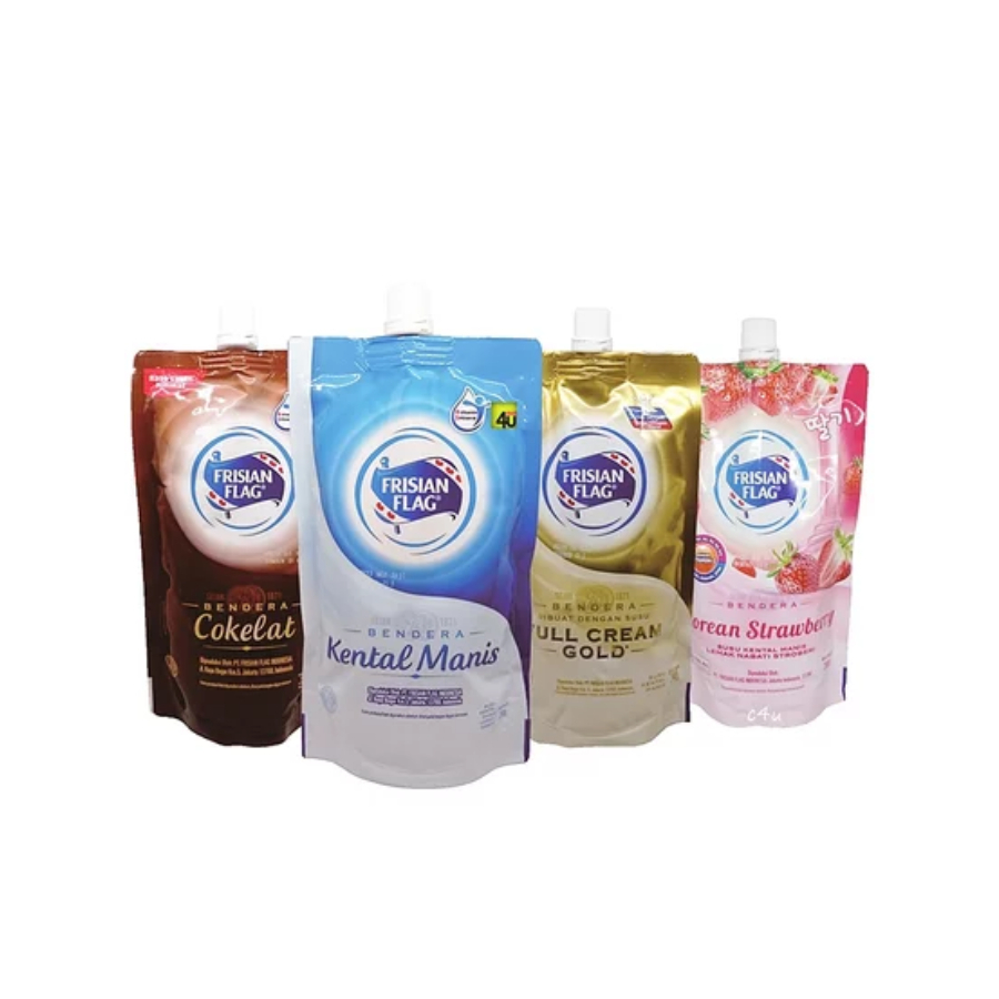 

[oddsolshop] pekanbaru/Frisian Flag Bendera 280GR SKM Susu Kental Manis Stroberi Cokelat Chocolate