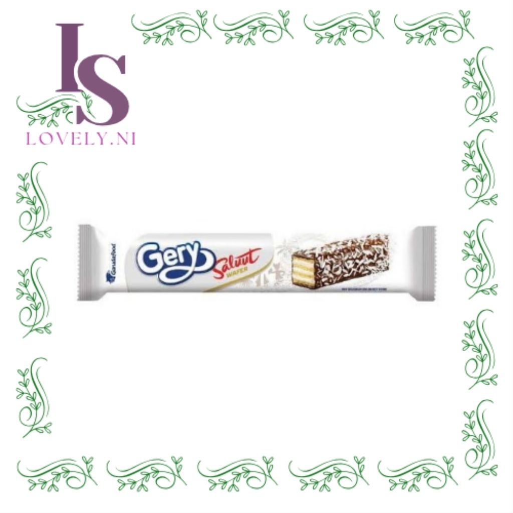 

GERY SALUT WAFER CREAM COKLAT TABUR KELAPA 17,5 GR (1 PCS)