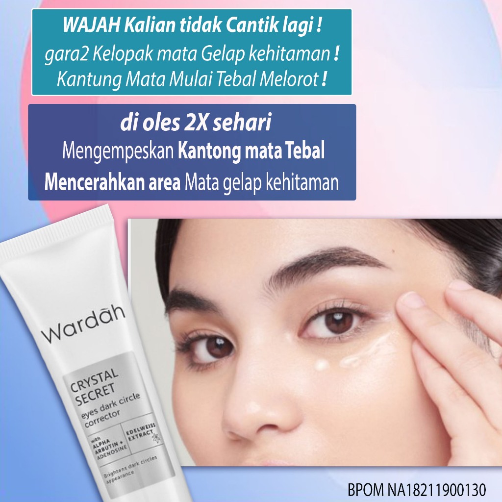 Best seller Penghilang Mata Panda Pencerah Kelopak Mata AMPUH Membersihkan Mata panda atau kelopak m