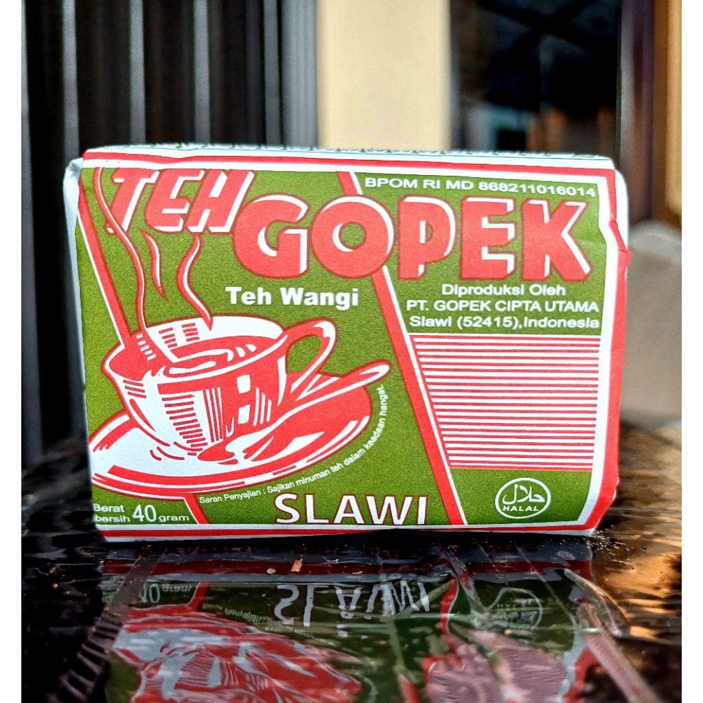 

Teh gopek 40gram (PCS)