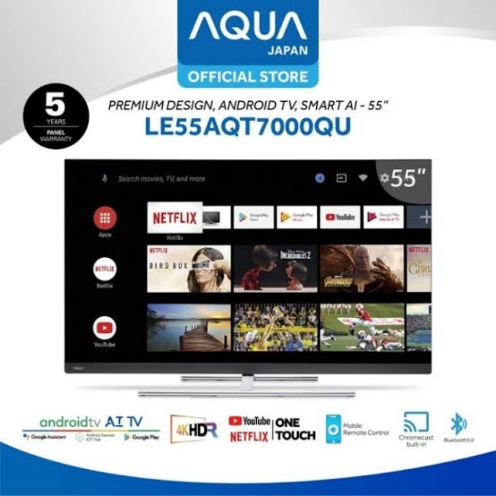 Android TV Aqua 55"