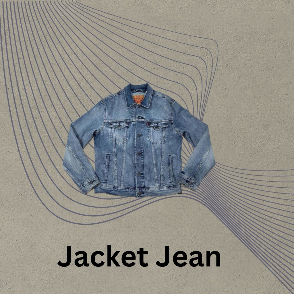 Jacket Jean baju dingin