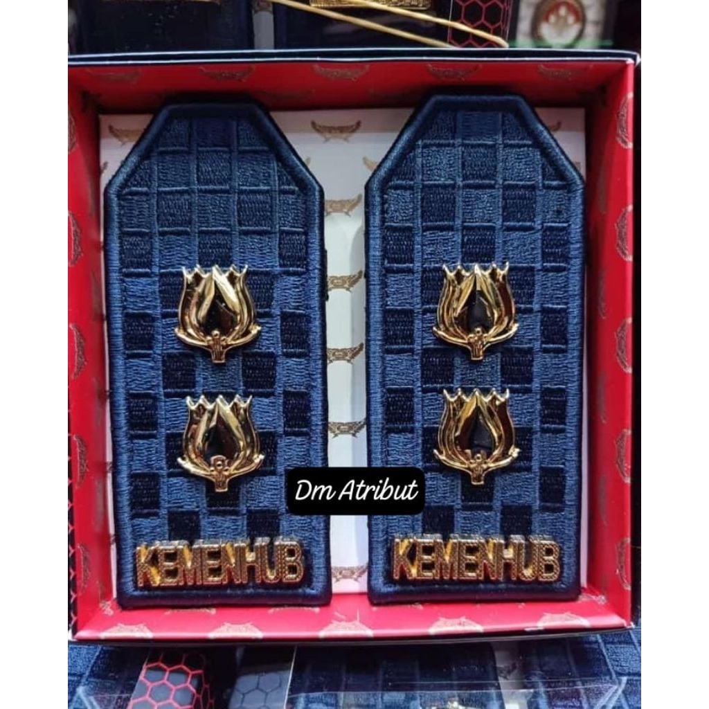 Pangkat PDU KEMENHUB golongan 4 biru dongker