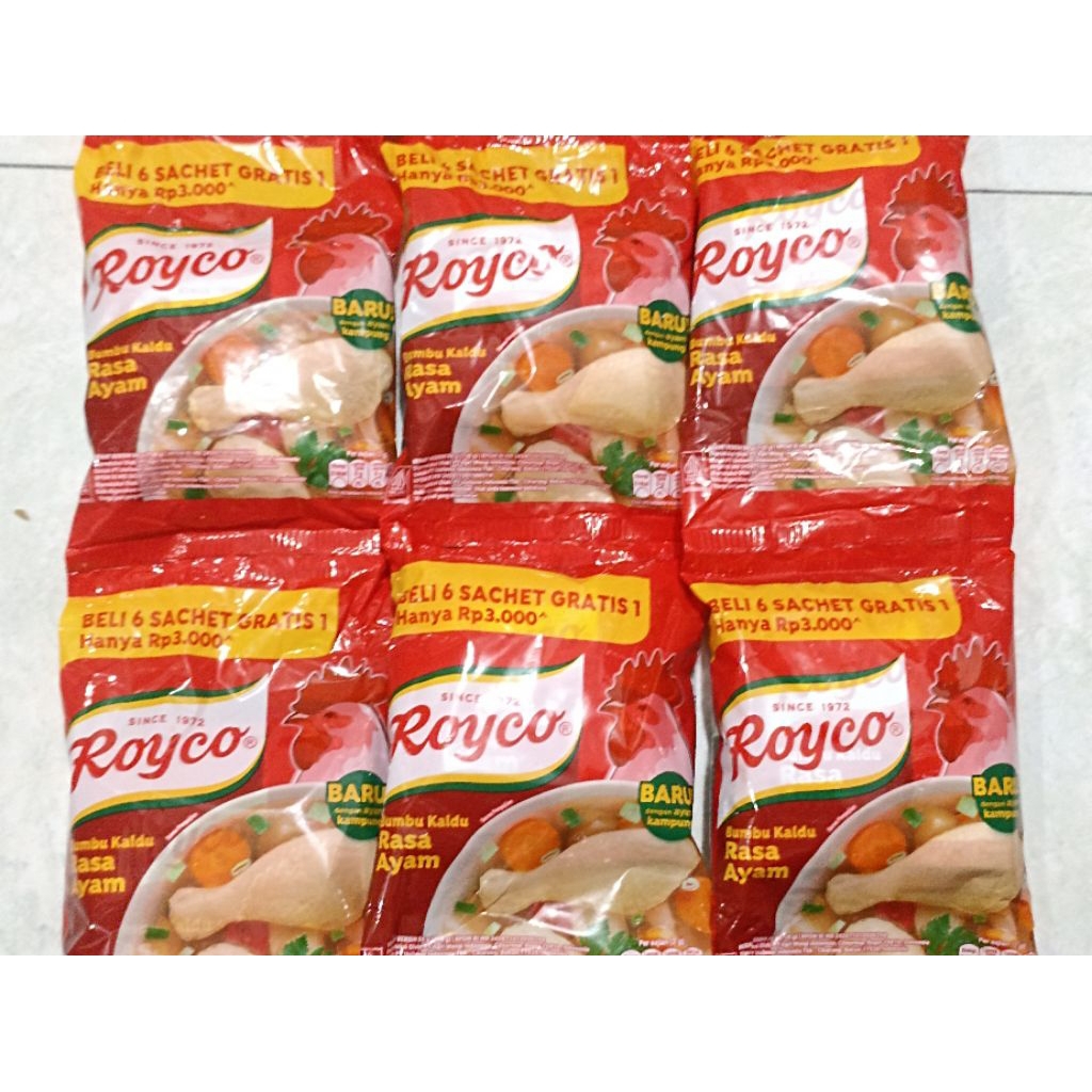 

36 sachet Gratis 6 sachet Royco ayam 8gr Royco PACK