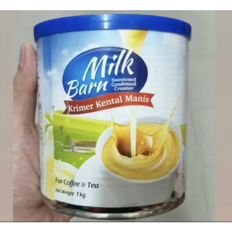 

[oddsolshop] pekanbaru/Milk Barn Krimer Kental Manis 1KG Kaleng Sweetened Condensed Creamer