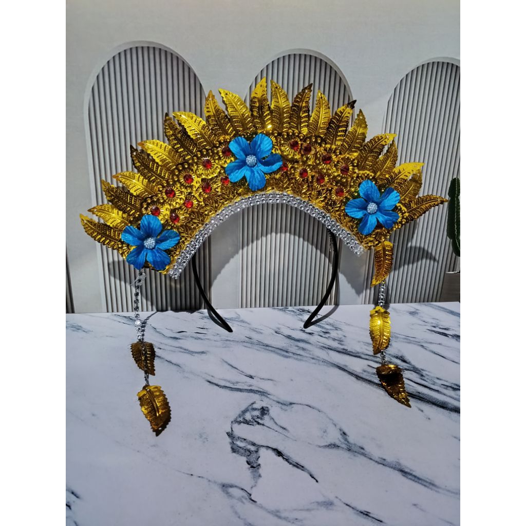 BANDO MAHKOTA SUNTING BUNGA SAKURA ANAK DAN DEWASA