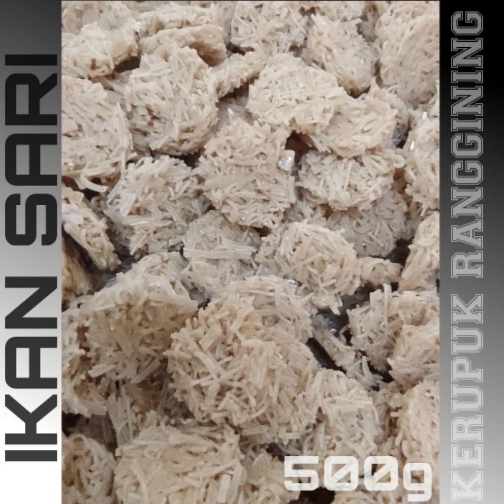 

kerupuk ranggining ikan sari 500g