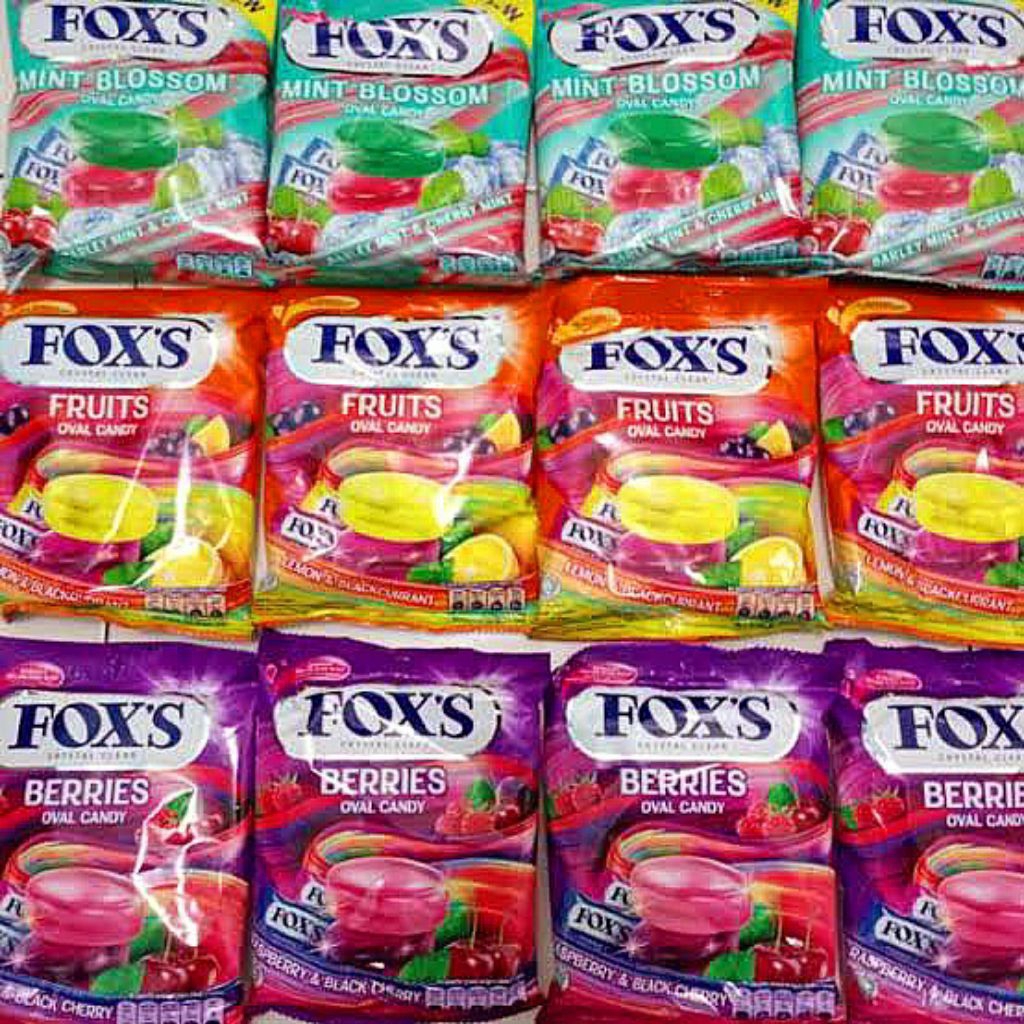 

Permen Fox Oval Candy Crystal - Netto @125gr Fox's Cristal