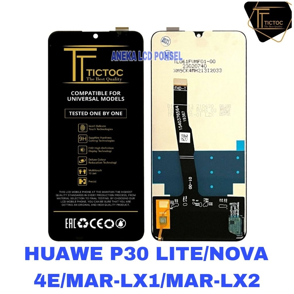 LCD HUAWE P30 LITE/NOVA 4E/MAR-LX1/MAR-LX2