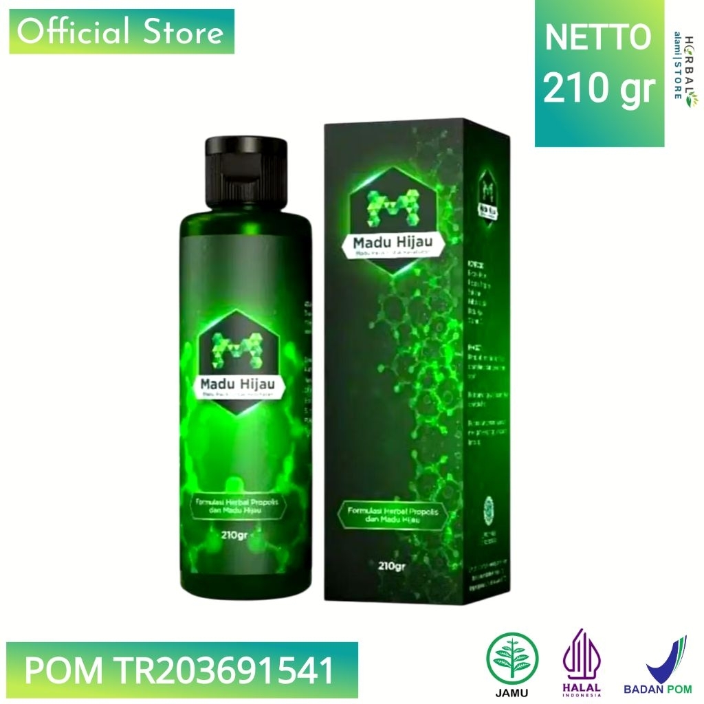 

madu hijau asli 210ml obat lambung kronis - kanker lambung - maag kronis - gerd - mual kembung - nyeri ulu hati - nyeri dada - psikomatis - susah bab - sembelit - vertigo