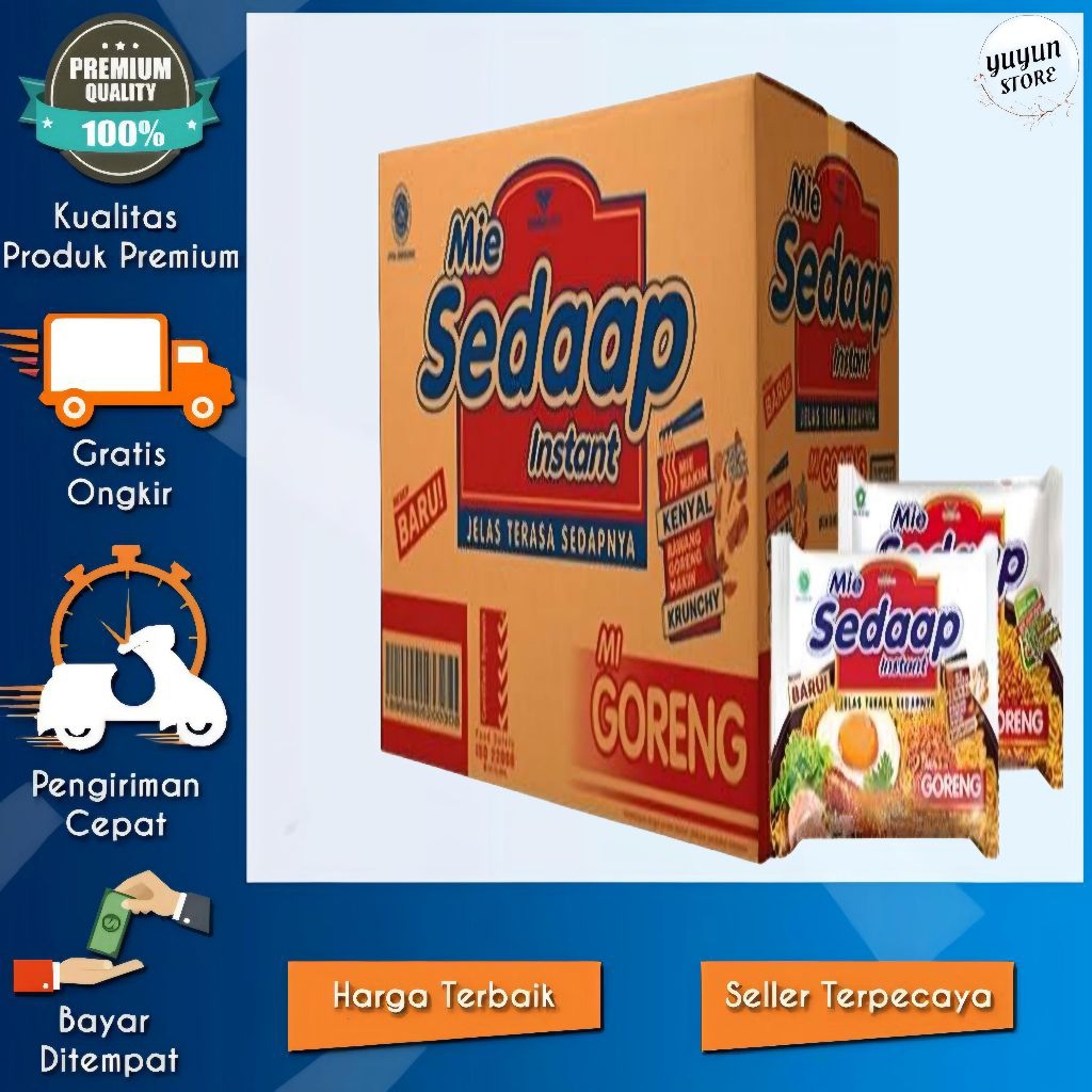 

Mie Sedaap Goreng 1 Dus/Karton
