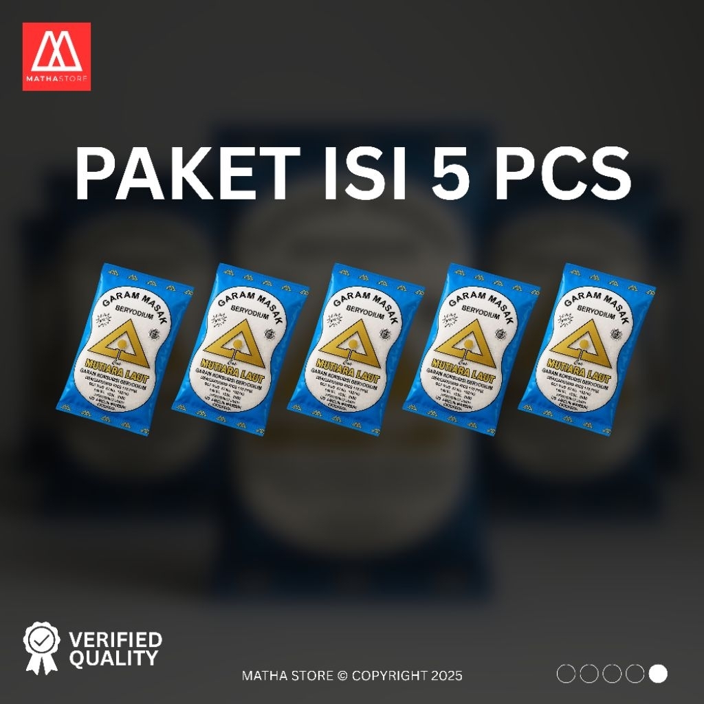 

GARAM DAPUR PAKET HEMAT ISI 5 PCS